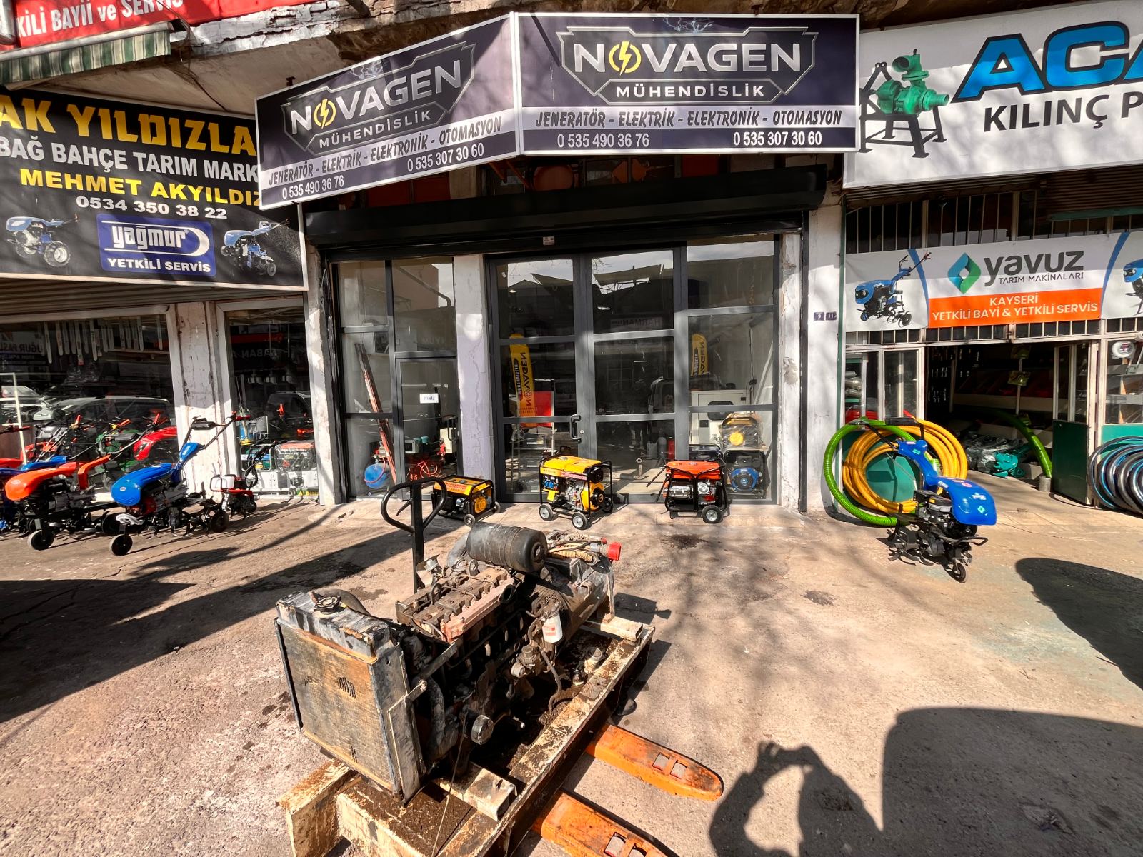 Novagen Mühendislik mağazası